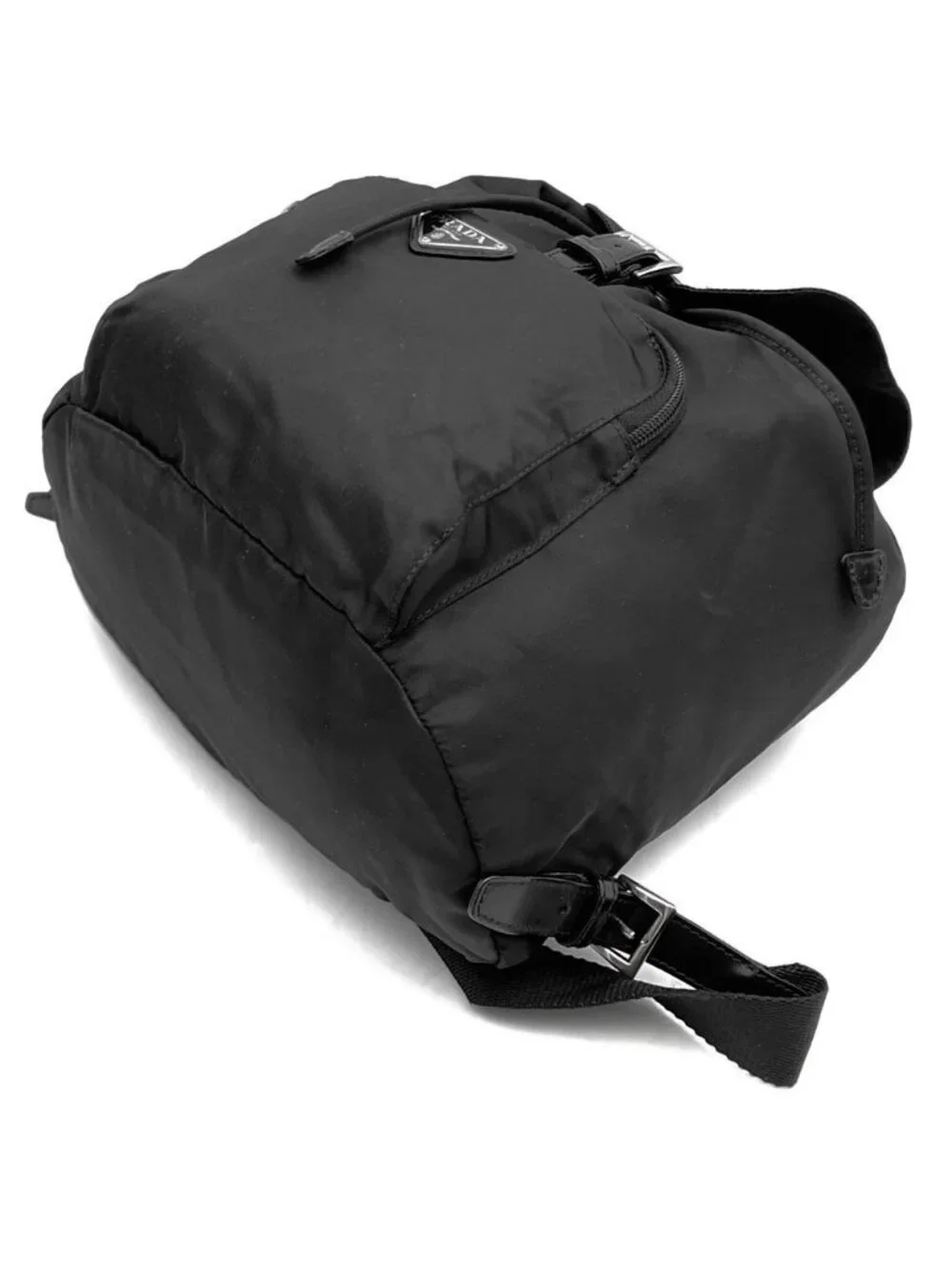 Prada Backpack Nylon Black Vintage